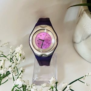 Purple Prestige Medical Silicone Watch